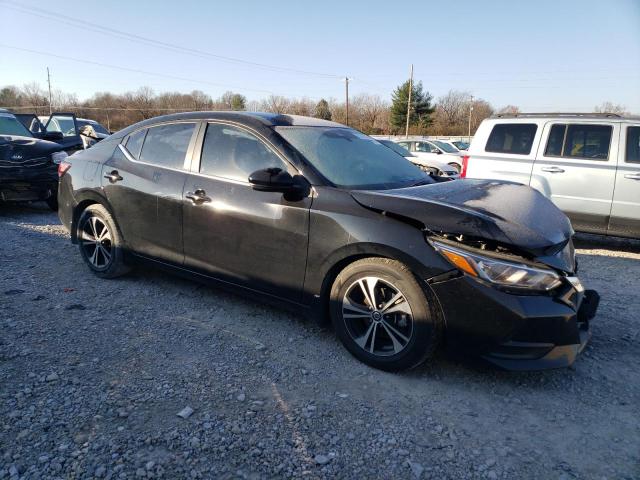 3N1AB8CV5LY209428 - 2020 NISSAN SENTRA SV BLACK photo 4