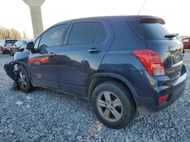 3GNCJNSB3KL252148 - 2019 CHEVROLET TRAX LS BLUE photo 2