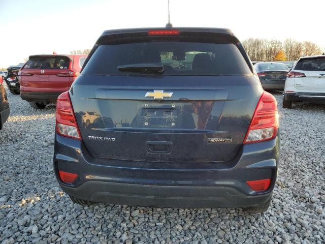 3GNCJNSB3KL252148 - 2019 CHEVROLET TRAX LS BLUE photo 6