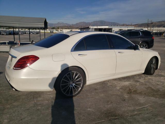 WDDUG8CB1FA141905 - 2015 MERCEDES-BENZ S 550 WHITE photo 3