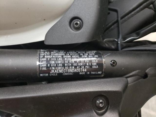 JKAENEC18NDA05744 - 2022 KAWASAKI EN650 C 灰色 照片 10