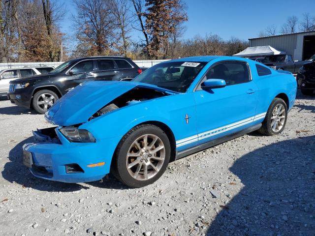 1ZVBP8AN6A5132131 - 2010 FORD MUSTANG BLUE photo 1