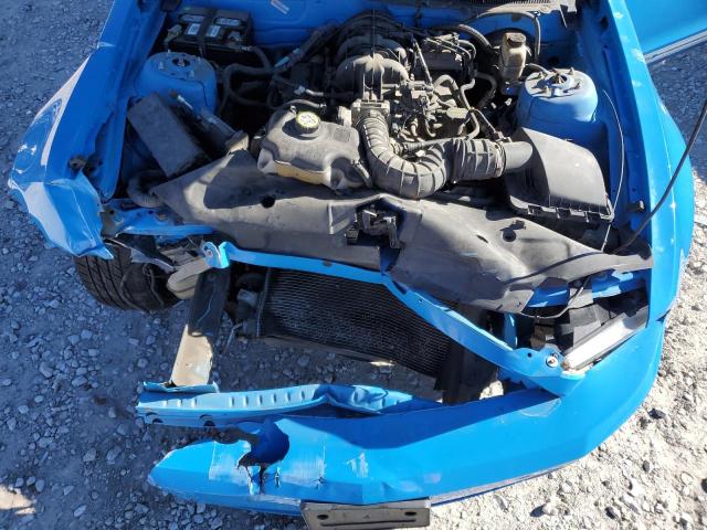 1ZVBP8AN6A5132131 - 2010 FORD MUSTANG BLUE photo 11