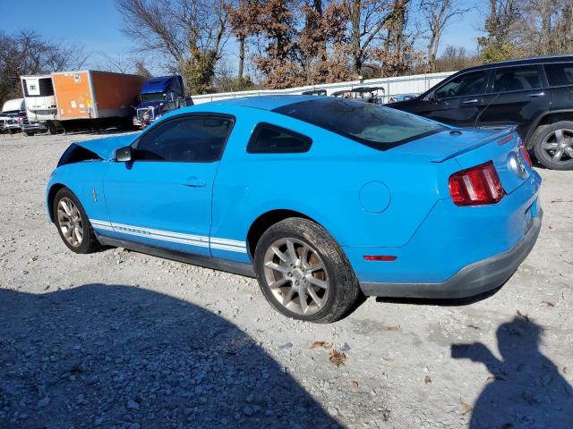 1ZVBP8AN6A5132131 - 2010 FORD MUSTANG BLUE photo 2