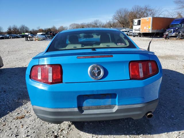 1ZVBP8AN6A5132131 - 2010 FORD MUSTANG BLUE photo 6