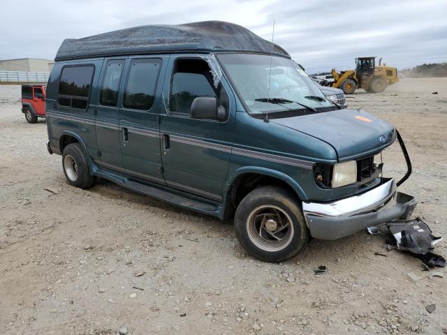 1FDEE1463VHC09958 - 1997 FORD ECONOLINE E150 VAN GREEN photo 4