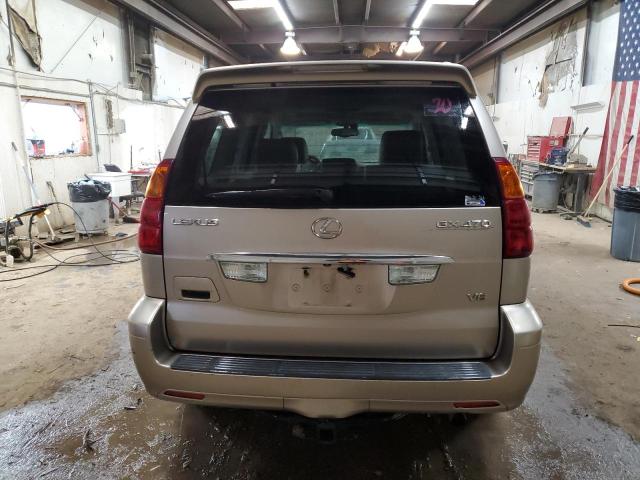 JTJBT20XX50070618 - 2005 LEXUS GX 470 GOLD photo 6