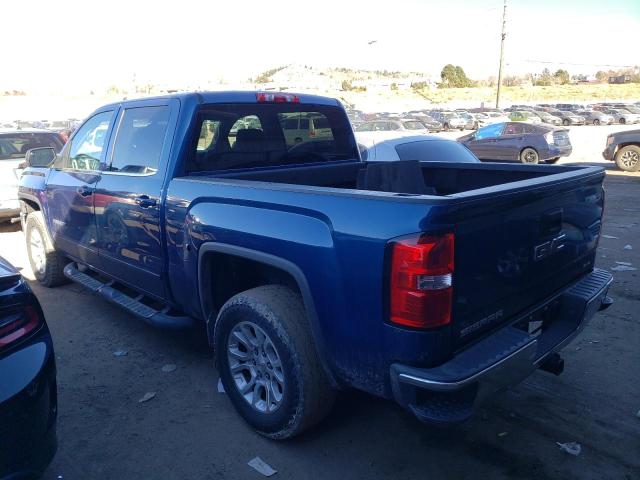 3GTU2UEC3FG241514 - 2015 GMC SIERRA K1500 SLE BLUE photo 2