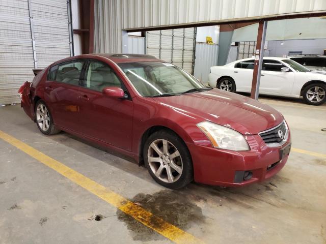 1N4BA41E98C836879 - 2008 NISSAN MAXIMA SE RED photo 4