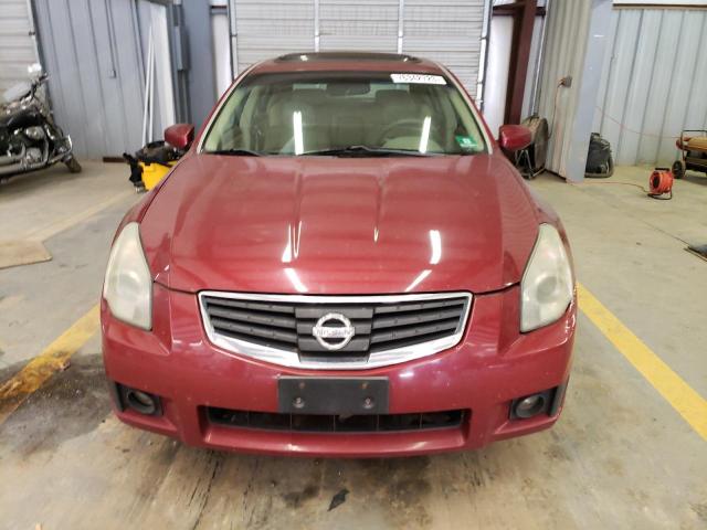 1N4BA41E98C836879 - 2008 NISSAN MAXIMA SE RED photo 5