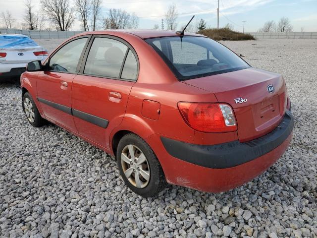 KNADE223396457219 - 2009 KIA RIO BASE RED photo 2