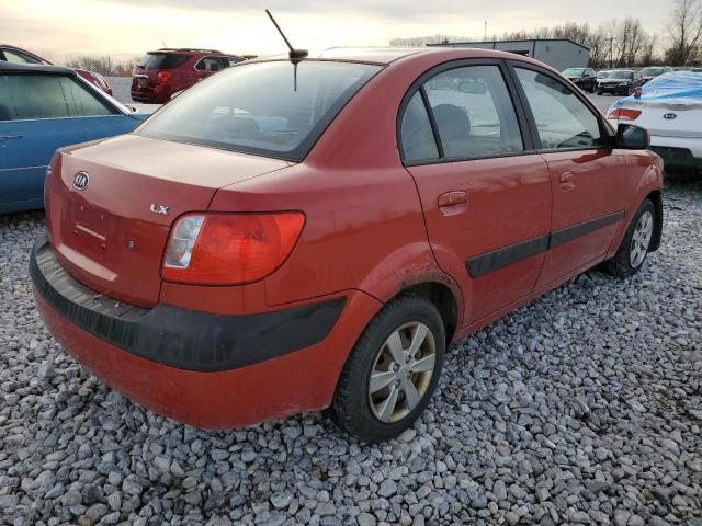 KNADE223396457219 - 2009 KIA RIO BASE RED photo 3