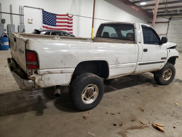 3B7KF26671M549868 - 2001 DODGE RAM 2500 WHITE photo 3