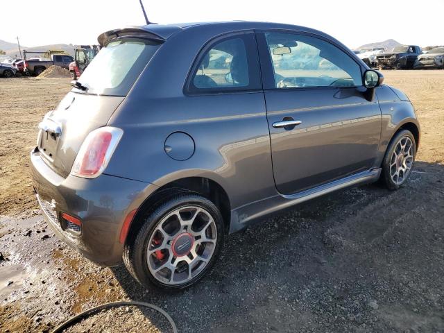 3C3CFFBRXFT656670 - 2015 FIAT 500 SPORT CHARCOAL photo 3