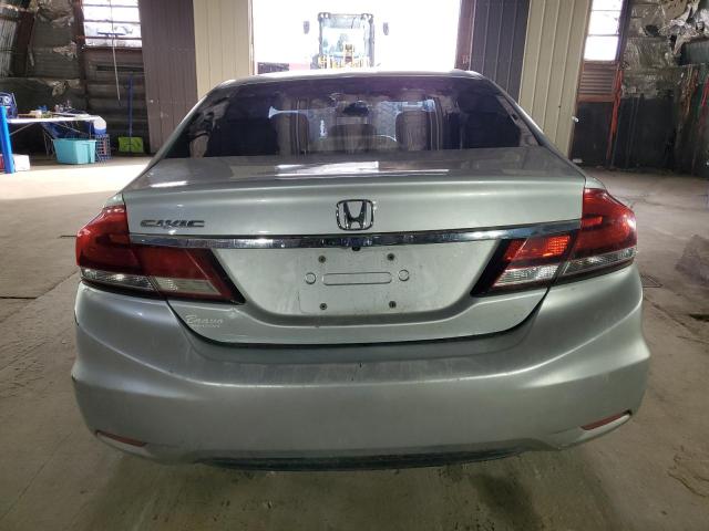 2HGFB2F56EH525216 - 2014 HONDA CIVIC LX SILVER photo 6