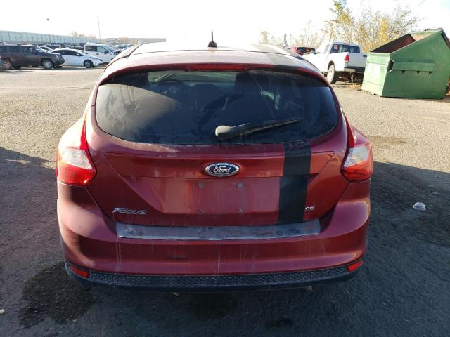 1FADP3K21DL363513 - 2013 FORD FOCUS SE RED photo 6