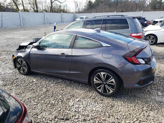 2HGFC3B77HH354698 - 2017 HONDA CIVIC EXL ნაცრისფერი ფოტო 2