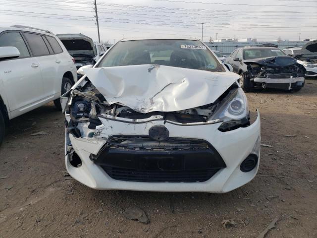 JTDKDTB36F1586602 - 2015 TOYOTA PRIUS C WHITE photo 5