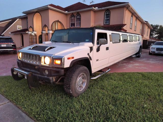 5GRGN23U34H116910 - 2004 HUMMER H2 თეთრი ფოტო 2