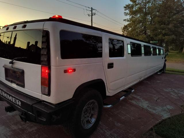 5GRGN23U34H116910 - 2004 HUMMER H2 WHITE photo 4