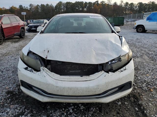 19XFB2E54DE099326 - 2013 HONDA CIVIC LX WHITE photo 5