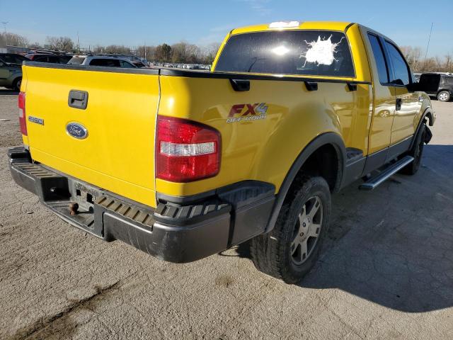 1FTPX045X4KB91226 - 2004 FORD F150 YELLOW photo 3