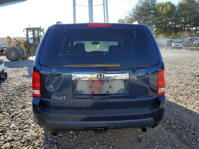 5FNYF48679B036185 - 2009 HONDA PILOT EXL BLUE photo 6