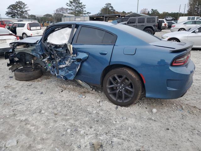 2C3CDXHG7MH653474 - 2021 DODGE CHARGER GT BLUE photo 2