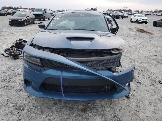 2C3CDXHG7MH653474 - 2021 DODGE CHARGER GT BLUE photo 5