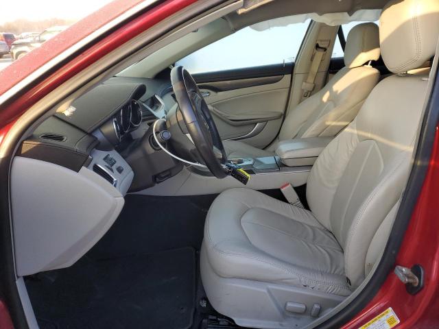 1G6DC5E52C0124935 - 2012 CADILLAC CTS RED photo 7