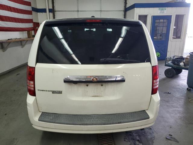 2A8HR44H98R628150 - 2008 CHRYSLER TOWN & COU LX WHITE photo 6