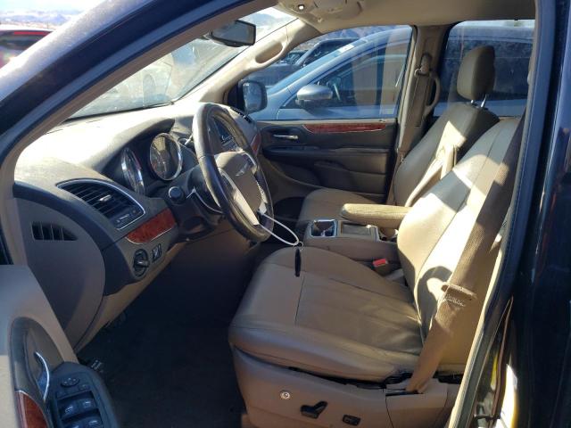 2C4RC1CG1FR638673 - 2015 CHRYSLER TOWN & COU TOURING L BLACK photo 7