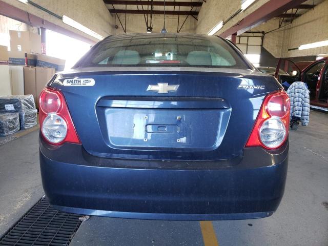 1G1JA5SH4F4169403 - 2015 CHEVROLET SONIC LS BLUE photo 6