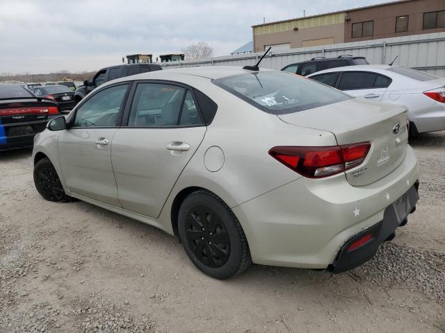 3KPA24AB2JE082943 - 2018 KIA RIO LX TAN photo 2