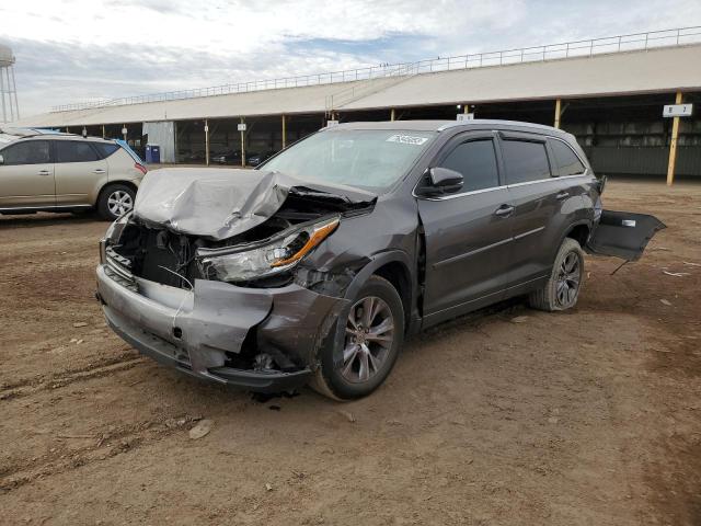 2015 TOYOTA HIGHLANDER XLE, 