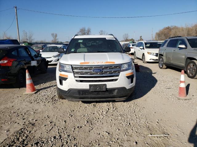 1FM5K8B87JGC77282 - 2018 FORD EXPLORER WHITE photo 5