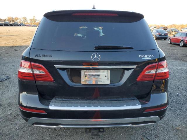 4JGDA2EB5CA096576 - 2012 MERCEDES-BENZ ML 350 BLUETEC BLACK photo 6