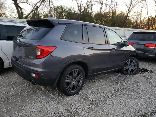 5FNYF8H56LB007377 - 2020 HONDA PASSPORT EXL ნაცრისფერი ფოტო 3