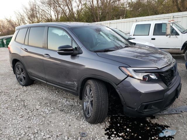 5FNYF8H56LB007377 - 2020 HONDA PASSPORT EXL ნაცრისფერი ფოტო 4