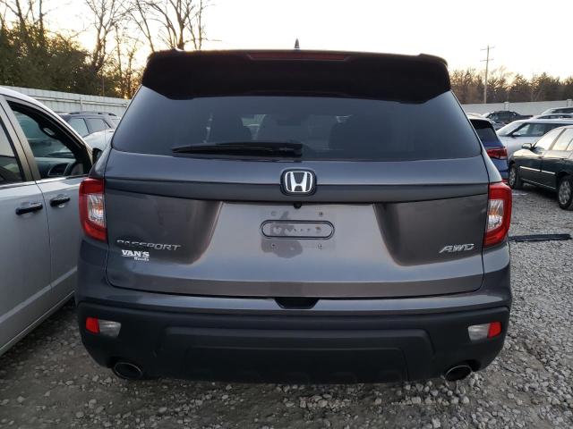 5FNYF8H56LB007377 - 2020 HONDA PASSPORT EXL ნაცრისფერი ფოტო 6