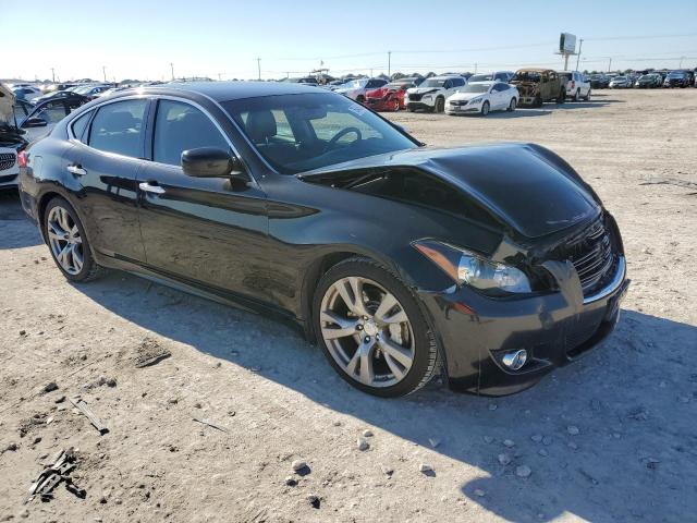 JN1AY1AP1BM520978 - 2011 INFINITI M56 BLACK photo 4