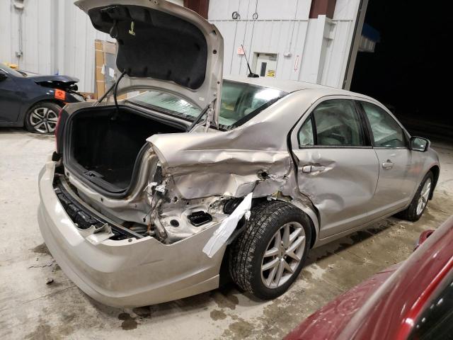 3FAHP0JG5AR287112 - 2010 FORD FUSION SEL SILVER photo 3