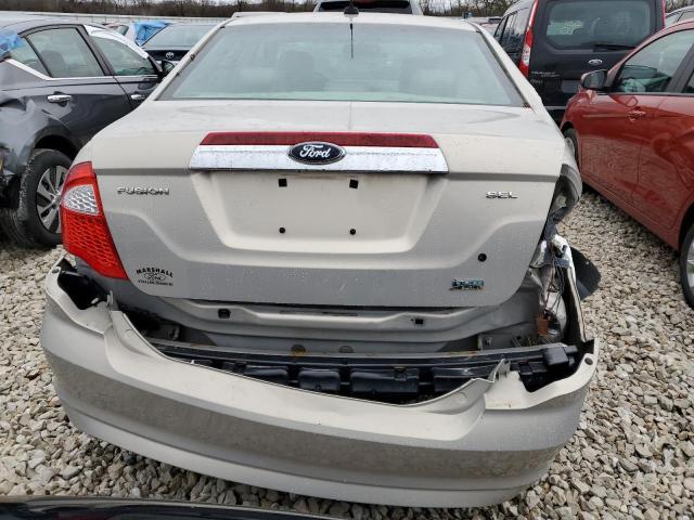 3FAHP0JG5AR287112 - 2010 FORD FUSION SEL SILVER photo 6