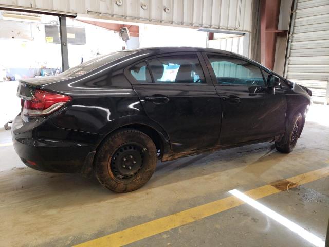 2HGFB2F51DH538793 - 2013 HONDA CIVIC LX BLACK photo 3