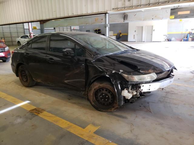 2HGFB2F51DH538793 - 2013 HONDA CIVIC LX BLACK photo 4