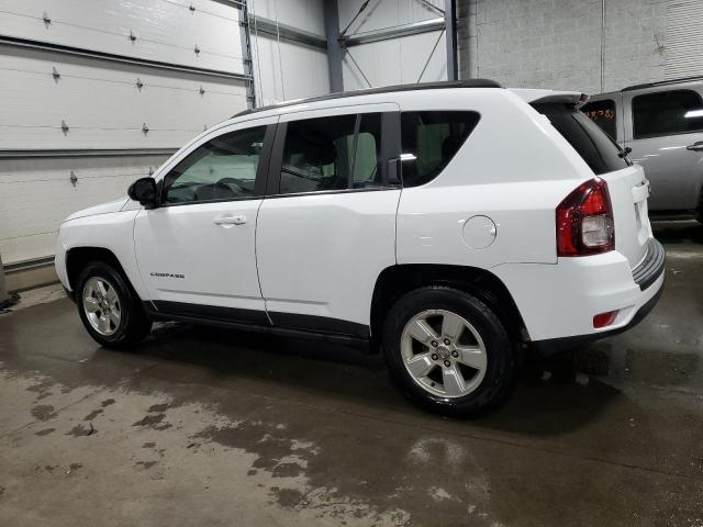 1C4NJCBA2ED662303 - 2014 JEEP COMPASS SPORT WHITE photo 2