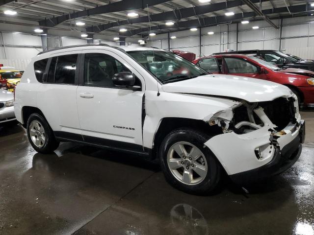 1C4NJCBA2ED662303 - 2014 JEEP COMPASS SPORT WHITE photo 4