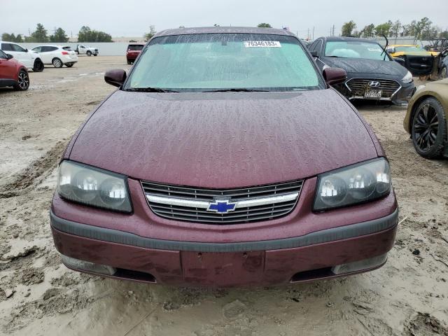 2G1WH52K739452481 - 2003 CHEVROLET IMPALA LS BURGUNDY photo 5