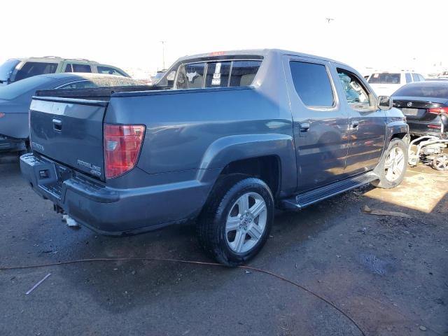 5FPYK1F57BB006377 - 2011 HONDA RIDGELINE RTL GRAY photo 3