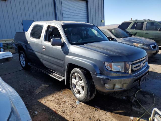 5FPYK1F57BB006377 - 2011 HONDA RIDGELINE RTL GRAY photo 4